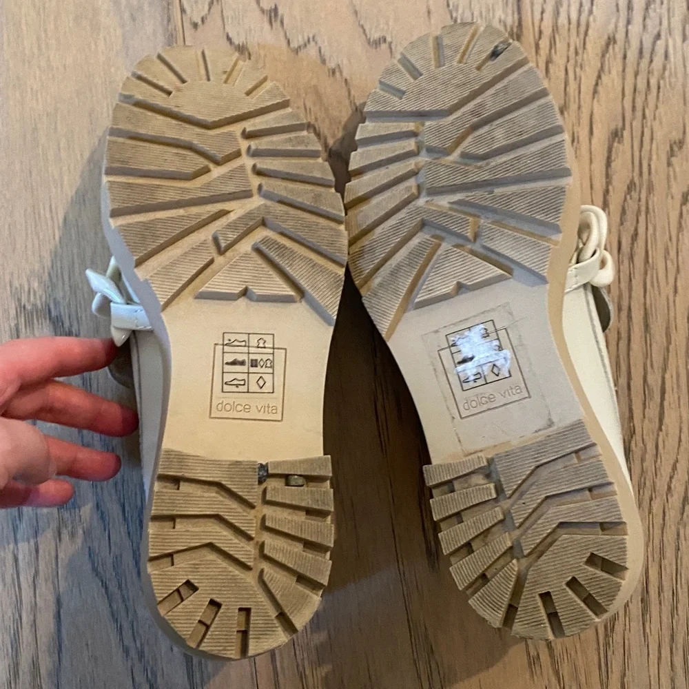 Dolce Vita Platform Chunky Buckle Shoes - Picture 4 of 7